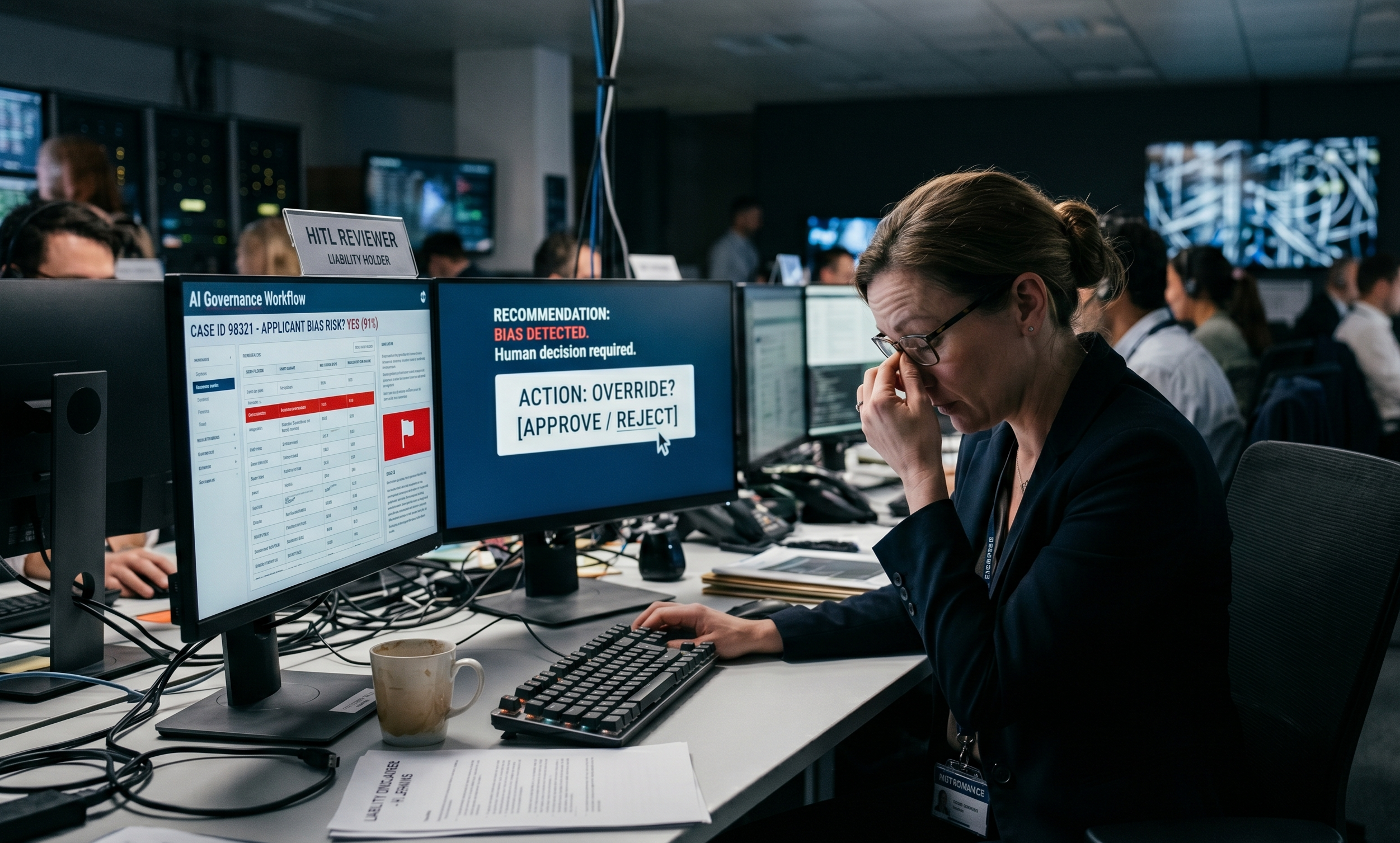 Human in the Loop Is a Lie: Here's What's Actually Watching You